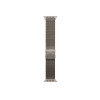 Apple MK0D4ZM/A cinturino Milanese Loop in titanio per Apple Watch, 49 mm, titanio naturale, Medium