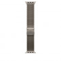 Apple MK0E4ZM/A cinturino Milanese Loop in titanio per Apple Watch, 49 mm, titanio naturale, Large