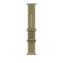 Apple MK7M4ZM/A cinturino Ocean per Apple Watch, 49 mm, verde alga semitrasparente, finitura in titanio naturale