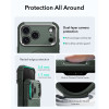 ESR Cyber Tough Kickstand MagSafe custodia per Apple iPhone 17 Pro / 18 Pro, verde