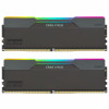 Kit di memoria Klevv Cras V RGB KD5AGUA80-64B300G DDR5-6400 CL30 da 32 GB (2 x 16 GB), nero