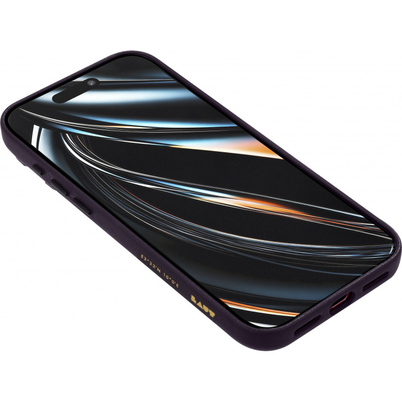 Custodia LAUT Lux Edge per Apple iPhone 18 Pro Max / 17 Pro Max, MagSafe, deep plum
