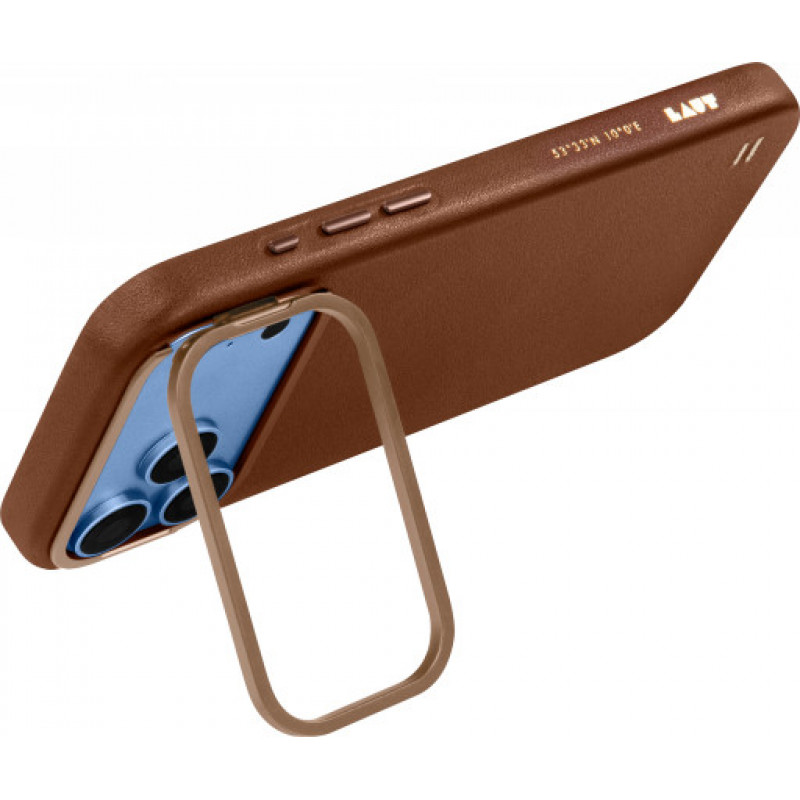 Custodia LAUT Lux Edge per Apple iPhone 18 Pro Max / 17 Pro Max, MagSafe, cocoa brown