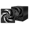 Arctic P12 ACFAN00135A ventole per case, 120 mm, 3 pin, nere (5 pz.)