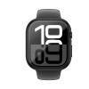 AmazingThing Radix Glass custodia protettiva per Apple Watch 42 mm, vetro temperato, nera