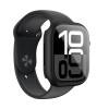 AmazingThing Radix Glass custodia protettiva per Apple Watch 42 mm, vetro temperato, nera