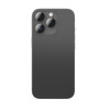 AmazingThing AR Aluminum 3 Lens Glass protezione per obiettivi fotocamera con cornice per iPhone 16 Pro / 16 Pro Max, nera