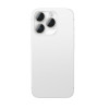AmazingThing AR Aluminum 3 Lens Glass protezione per obiettivi fotocamera con cornice per iPhone 16 Pro / 16 Pro Max, argento