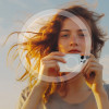 AmazingThing AR Aluminum 3 Lens Glass protezione per obiettivi fotocamera con cornice per iPhone 16 Pro / 16 Pro Max, argento