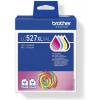 Brother LC527XLVAL value pack di cartucce d'inchiostro (4 pz.), alta resa, nero, giallo, ciano, magenta