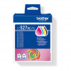 Brother LC527XLVAL value pack di cartucce d'inchiostro (4 pz.), alta resa, nero, giallo, ciano, magenta