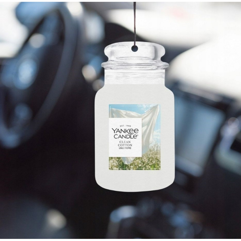 Yankee Candle Clean Cotton deodorante per auto da appendere
