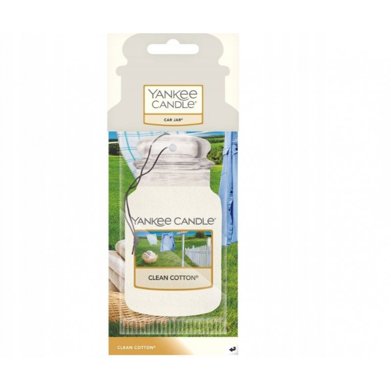 Yankee Candle Clean Cotton deodorante per auto da appendere