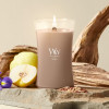 WoodWick Cashmere candela grande, 610 g, marrone