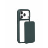 Mujjo Troubadour custodia modulare in pelle per Apple iPhone 18 Pro / 17 Pro, MagSafe, verde ossidiana