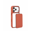 Mujjo Troubadour custodia modulare in pelle per Apple iPhone 18 Pro / 17 Pro, MagSafe, terracotta