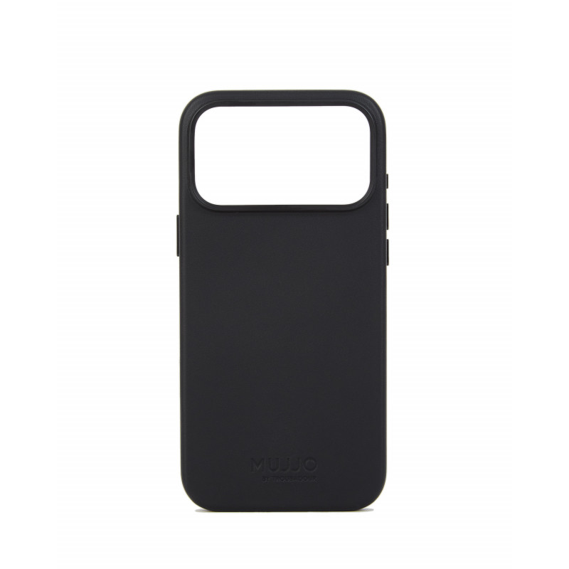 Mujjo Troubadour custodia in pelle per Apple iPhone 18 Pro Max / 17 Pro Max, MagSafe, nera