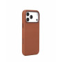 Mujjo Troubadour custodia in pelle per Apple iPhone 18 Pro Max / 17 Pro Max, MagSafe, color cuoio