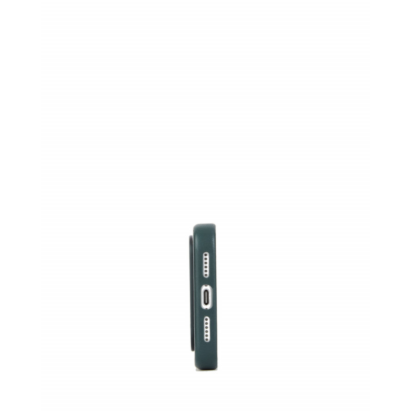 Mujjo Troubadour custodia in pelle per Apple iPhone 18 Pro Max / 17 Pro Max, MagSafe, verde ossidiana