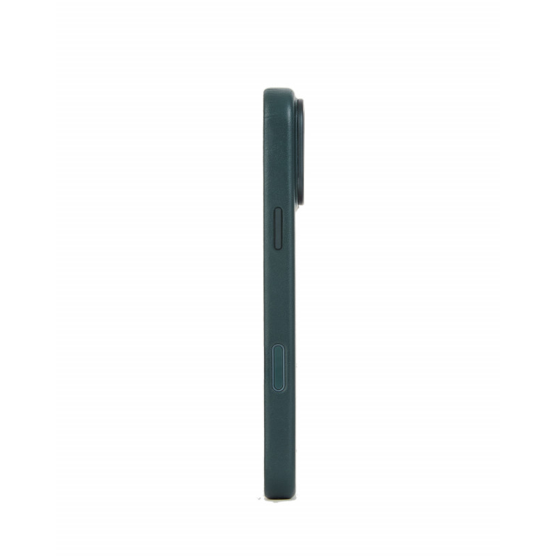 Mujjo Troubadour custodia in pelle per Apple iPhone 18 Pro Max / 17 Pro Max, MagSafe, verde ossidiana
