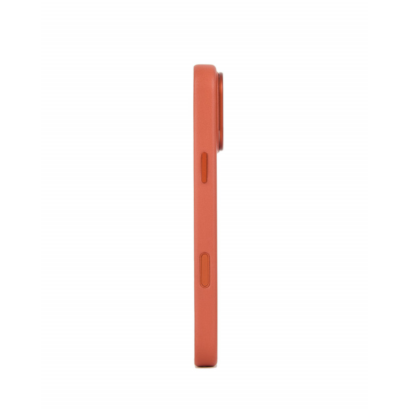 Mujjo Troubadour custodia in pelle per Apple iPhone 18 Pro Max / 17 Pro Max, MagSafe, terracotta