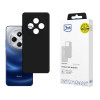 3MK Silicone Case custodia in silicone per smartphone Xiaomi Redmi 14C / Redmi A4 5G, nera