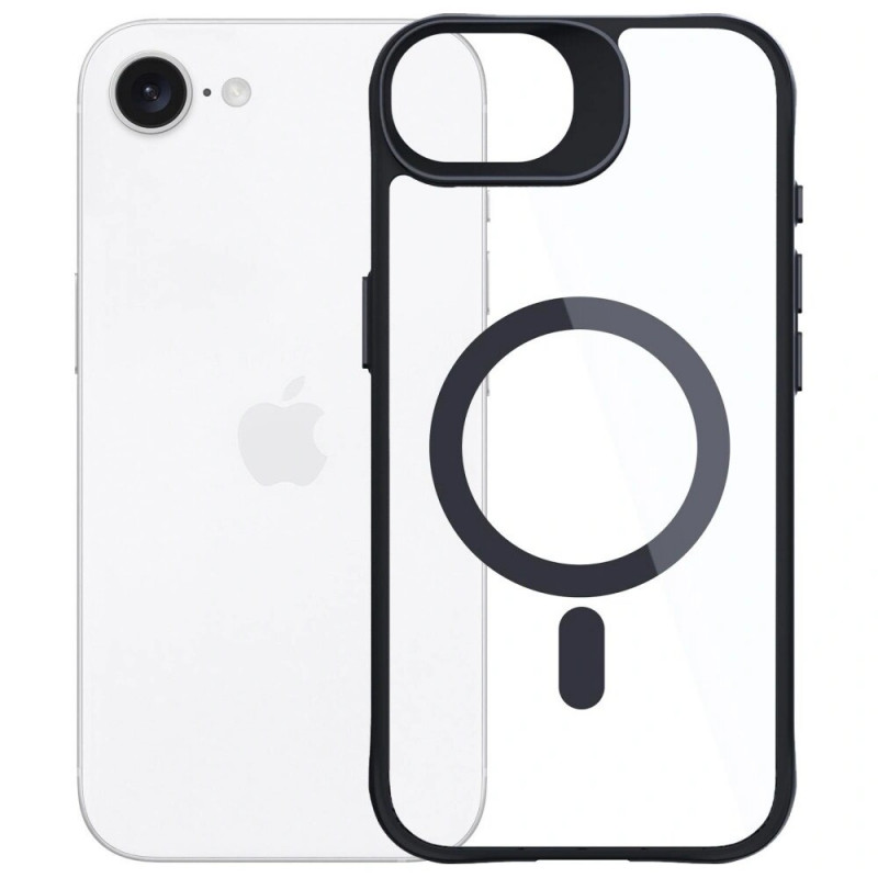 3MK Satin Armor MagCase custodia per Apple iPhone 17e / 16e, trasparente