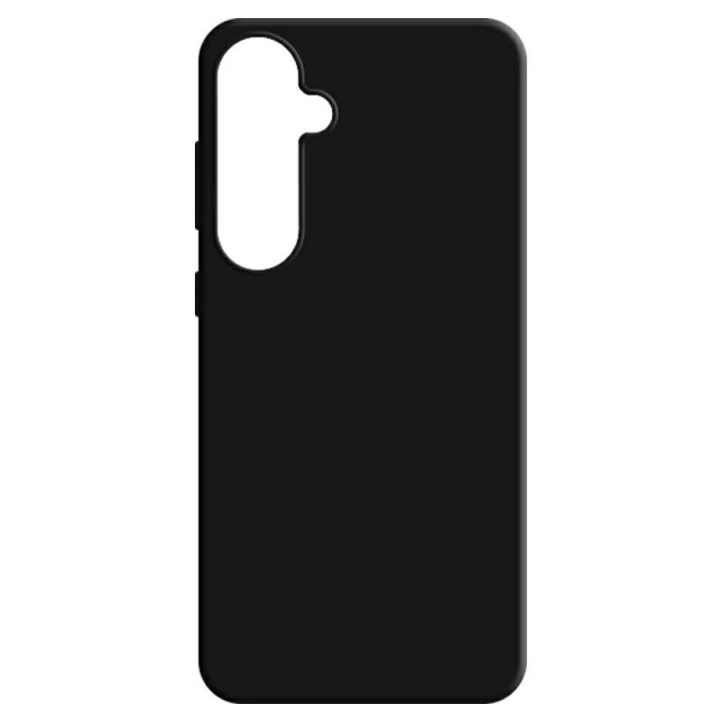 3MK Silicone Case custodia in silicone per Samsung Galaxy S25+, nera