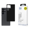 3MK Silicone Case custodia in silicone per Samsung Galaxy S25 Ultra, nera