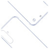 Custodia 3mk Just20g Clear Case per Samsung Galaxy S25+, trasparente