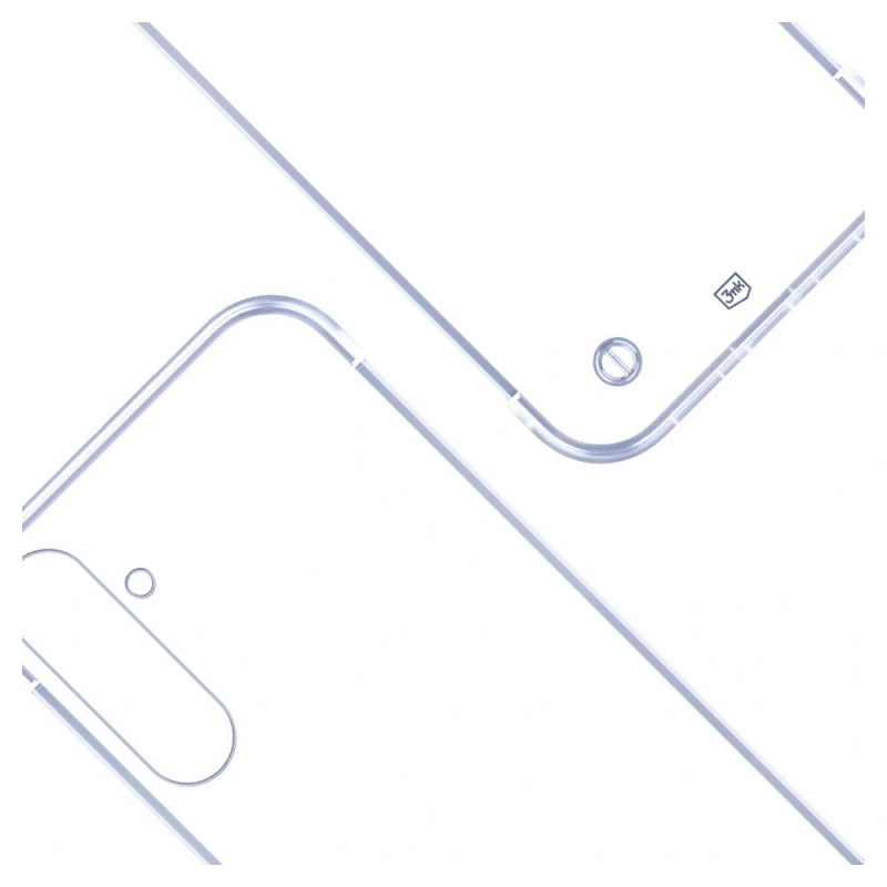 Custodia 3mk Just20g Clear Case per Samsung Galaxy S25+, trasparente