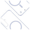 Custodia 3mk Just20g MagCase per Samsung Galaxy S25, trasparente