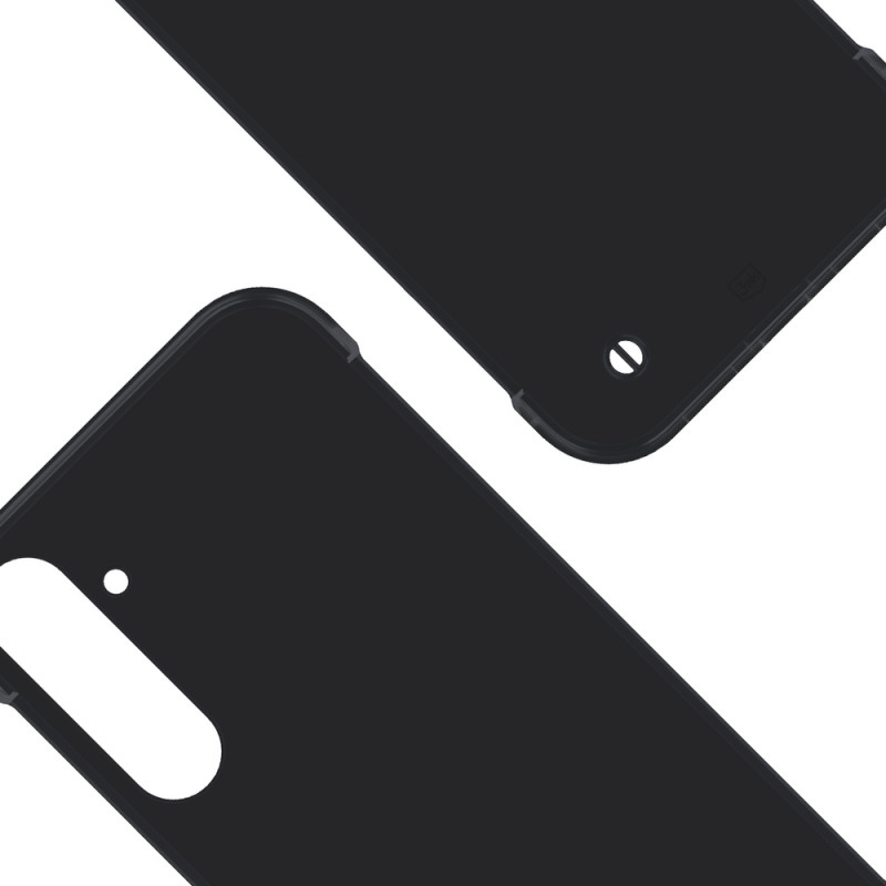 Custodia 3mk Just20g Matt Case per Samsung Galaxy S25, nero opaco