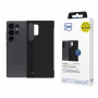 Custodia 3mk Just20g Matt Case per Samsung Galaxy S25 Ultra, nero opaco
