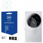 3MK Lens Protection vetro ibrido protettivo per obiettivo fotocamera per Xiaomi 15 Ultra (4 pz.)