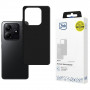 3MK Matt Case custodia per Xiaomi Redmi Note 14 4G, nero opaco