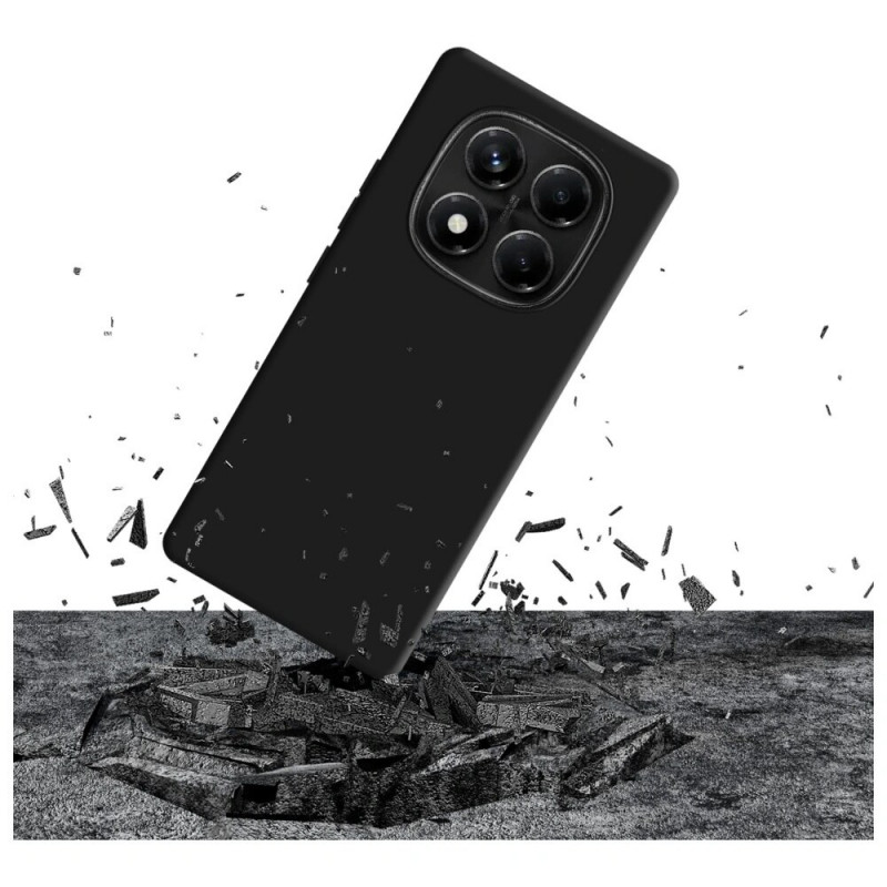 3MK Silicone Case custodia in silicone per Xiaomi Redmi Note 14 Pro 5G, nera