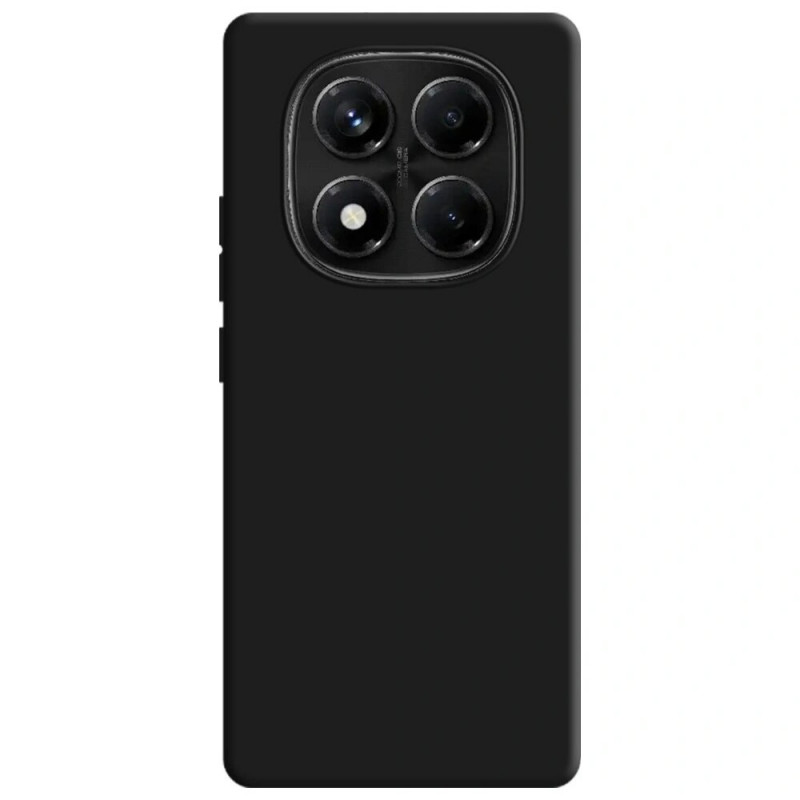 3MK Silicone Case custodia in silicone per Xiaomi Redmi Note 14 Pro 5G, nera