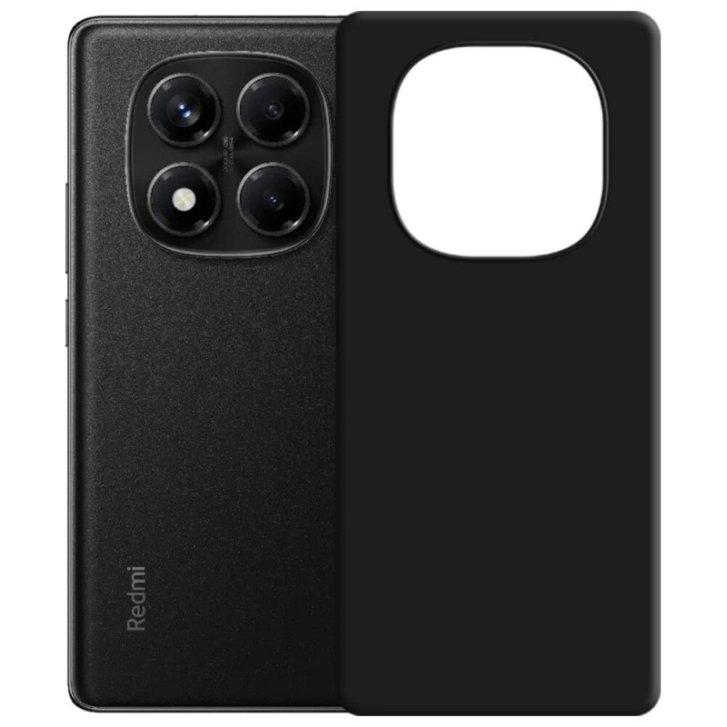 3MK Silicone Case custodia in silicone per Xiaomi Redmi Note 14 Pro 5G, nera