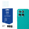 3MK Lens Protection vetro ibrido per obiettivo della fotocamera di Honor X8c (4 pz.)