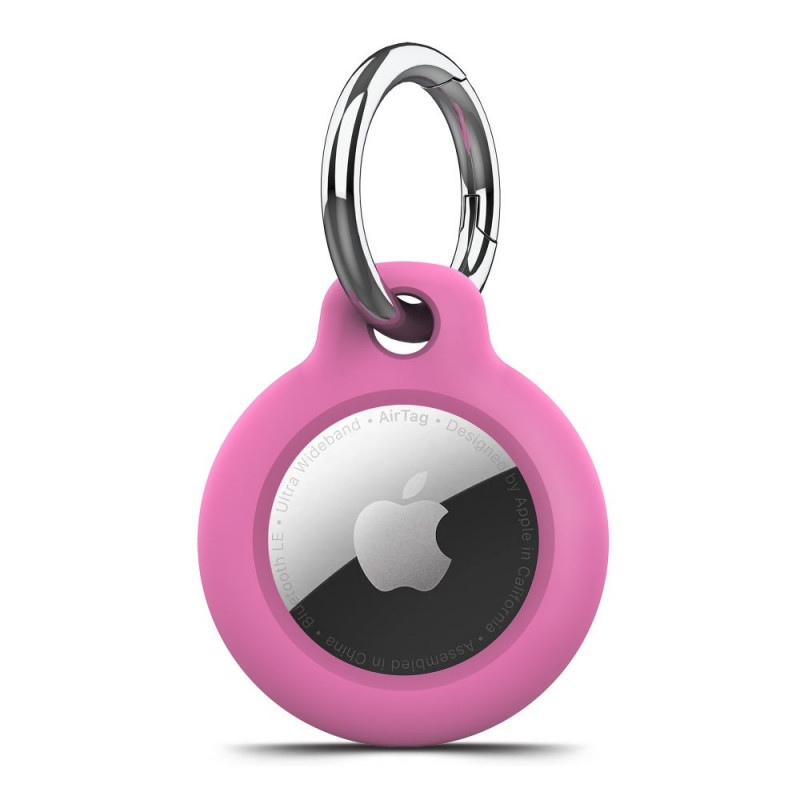 Tech-Protect Rough portachiavi protettivo per Apple AirTag 1 / 2, rosa