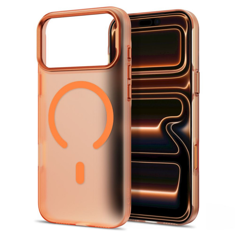 Tech-Protect MagZero MagSafe custodia per Apple iPhone 17 Pro / 18 Pro, Cosmic Orange opaca