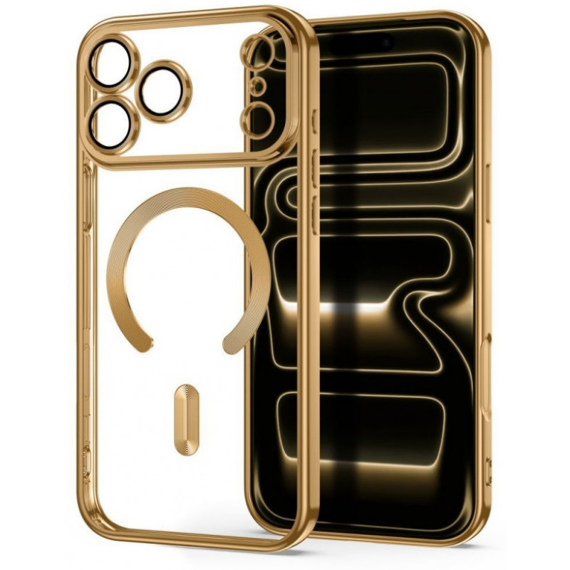 Tech-Protect Magflex MagSafe custodia per Apple iPhone 17 Pro Max / 18 Pro Max, oro lucido