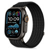 Tech-Protect Nylon Sport cinturino per Apple Watch 44/45/46/49 mm, nero