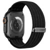 Tech-Protect Nylon Sport cinturino per Apple Watch 44/45/46/49 mm, nero