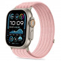 Tech-Protect Nylon Sport cinturino per Apple Watch 44/45/46/49 mm, rosa chiaro