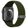 Tech-Protect Nylon Sport cinturino per Apple Watch 44/45/46/49 mm, verde scuro