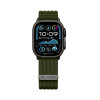 Tech-Protect Nylon Sport cinturino per Apple Watch 44/45/46/49 mm, verde scuro