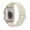 Tech-Protect Nylon Sport cinturino per Apple Watch 8 / 9 / 10 / 11 / SE / Ultra 44 / 45 / 46 / 49 mm, Starlight