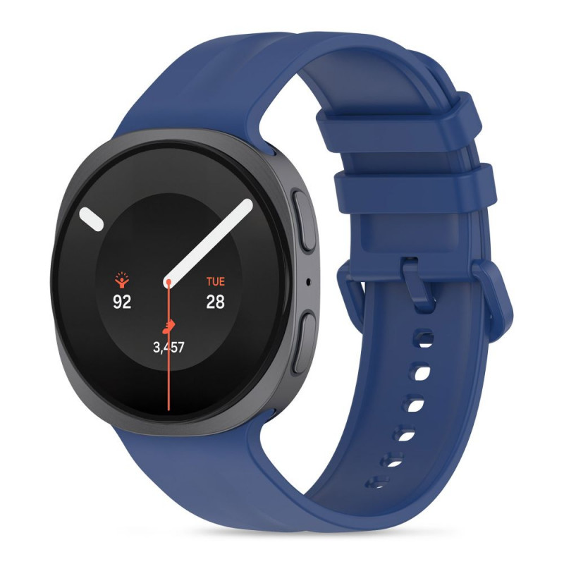 Tech-Protect Silicone Evo cinturino per Samsung Galaxy Watch 8 / 9 / Classic 40 / 44 / 46 mm, blu navy